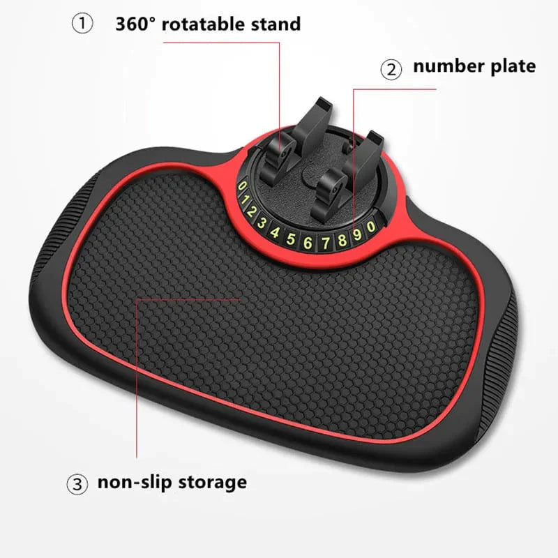 Cozyroute™ Multifunction Car Anti-Slip Mat Phone Holder